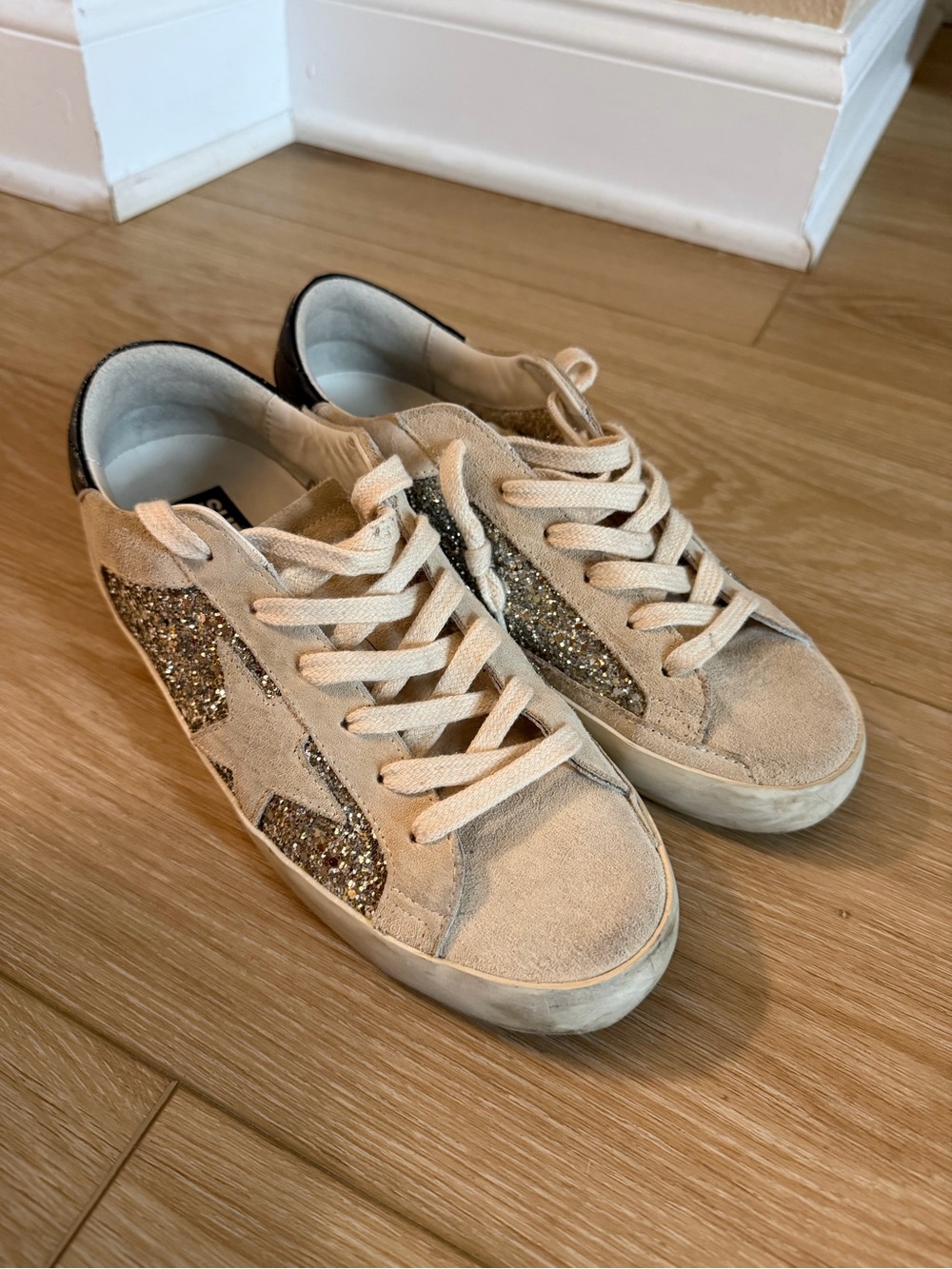 Golden Goose Superstar Glitter Sneakers